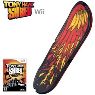 Activision Tony Hawk Shred’s Motion Sensing Skateboard Snowboard Wii 