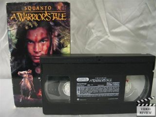 Squanto A Warriors Tale VHS Adam Beach Disney Video 765362552030 