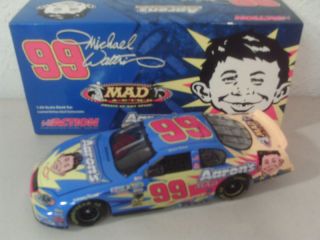   Waltrip 99 Aarons Mad Magazine 1 24 Action NASCAR Diecast