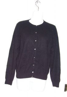  100 Cashmere Cardigan Sweater M