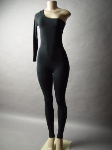   Dancewear One Shoulder Unitard Leotard Bodysuit Catsuit S