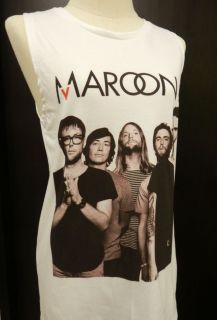 Maroon 5 Adam Levine Singer Rock Band 2012 Womens Tank Top Mini Dress 