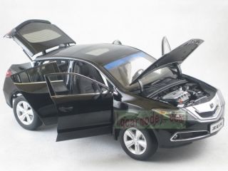 18 China New Honda Acura ZDX 2011 Black Diecast