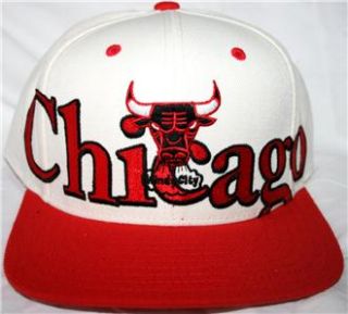 Adidas White Chicago Bulls NBA Snapback Hat Windy City