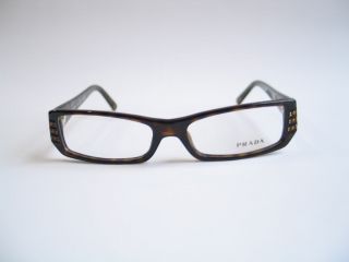 New Authentic Prada VPR 07L 2AU 101 Frames Eyeglasses Glasses