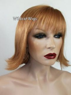wispy adele wig monofilament part 27c light ginger all my wigs are 
