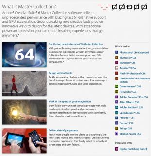 Adobe CS6 Master Collection PC Windows Full Version Creative Suite 