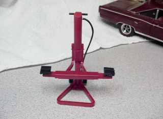 RED Bumper AIR JACK Adjustable WILL HOLD CAR NOT REAL CUSTOM 1 18 
