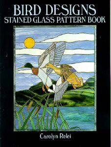 Stained Glass Supplies Pattern Book BIRD DESIGNS