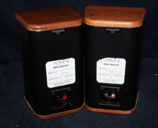  advent ii bookshelf speakers up for auction is a pair of mini advent 