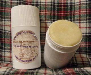   Lavender Scented Handmade Deodorant w NO Aluminum or Preservatives