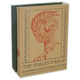 Sixth Printing of The Fables of Aesop by E. J. Detmold et al. in 