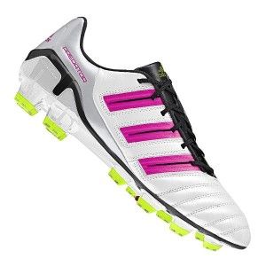 Adidas Predator adiPower Womens US 7 Soccer Boots Shoes Cleats White 