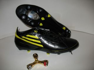 Adidas U42716 F50 Adizero XTRX SG Soccer Football Cleats Black Yellow 