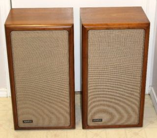 vintage large advent speakers pristine