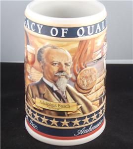 Anheuser Busch Family Series 2001 St Convention Stein