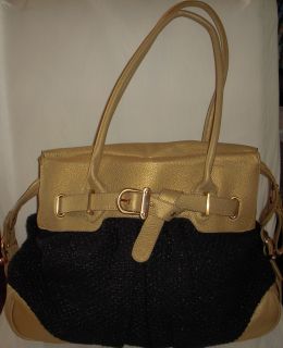 Adrienne Vittadini Handbag Soledad Shoulder Bag Black