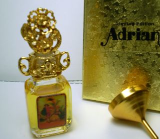 Adrian Mini Victorian Romance w Fragrance Bottle Signed
