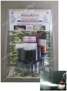 keep alive fishing bait tank aerator model ka500 new