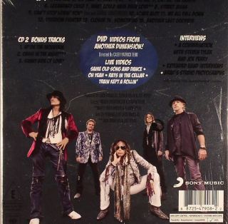 Aerosmith Music from Another Dimension Deluxe Edition CD DVD