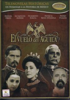 El Vuelo Del Aguila DVD NEW 6 Disc Telenovelas Historicas Edicion 