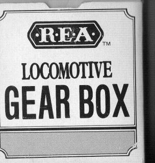Locomotive Gear Box REA 29400 RAILWAY EXPRESS AGENCY INC NEW RARE