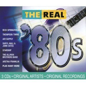   The Real 80s 3 CD Set Rick Springfield Hall Oates Air Supply