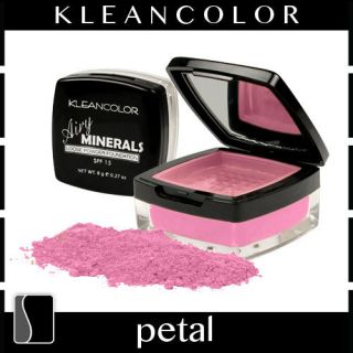 KLEANCOLOR Airy Minerals Petal Loose Powder Blush SPF 15 Klean Color 
