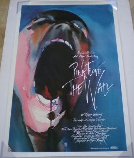 Pink Floyd The Wall Movie Poster 1 Sheet Original 27x41