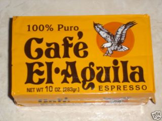 El Aguila Ground Coffee Espresso Cafe El Aguila 10 Oz