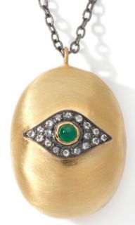 Rarities Fine Jewelry with Carol Brodie .22ct Emerald and White Topaz 