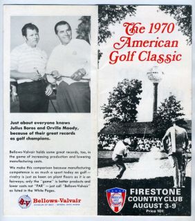 American Golf Classic 1970 Final Round Firestone Akron