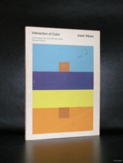 Josef Albers Interaction of Color NM 1979