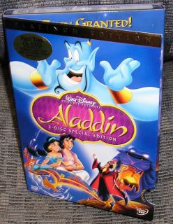 Aladdin DVD Disney 2 Disc Platinum Special Edition New 786936223996 