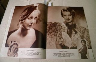 Marlene Dietrich Silver Screen 1933 Jean Harlow Ginger Rogers Thelma 