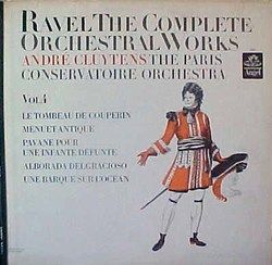 Andre CLUYTENS The Paris Conservatoire ORCH LP Ravel