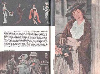 MY FAIR LADY 1956 JULIE ANDREWS PICTORIAL REX HARRISON COSTUMES & SETS 