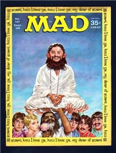 Mad Magazine 121 5 0 VGF 1968 EC Beatles Aragones Berg Drucker Martin 
