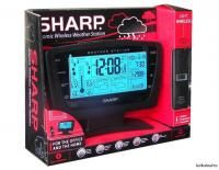 Sharp Atomic Alarm Clock Wireless Weather Station