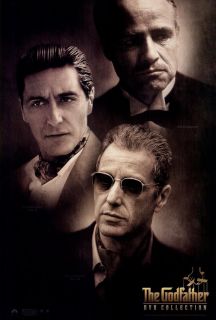 The Godfather DVD Movie Poster 1 Sided Original 27x40 Al Pacino