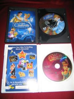 Disney DVD Lot Mermaid Aladdin Pinocchio 9 DVDs