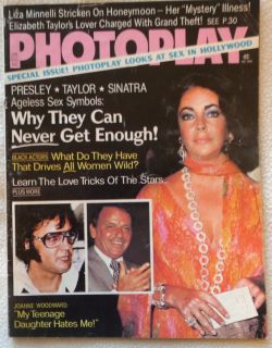   Magazine Elvis Presley Liz Taylor Frank Sinatra Alan Alda