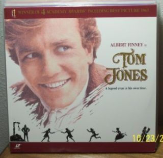 Tom Jones 63 Laserdisc LD lb Albert Finney Susannah York George 