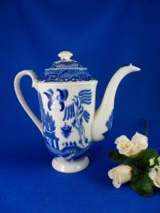 Vintage Blue Willow Made in Japan 2 Cup Child Individual 7 Teapot EX 