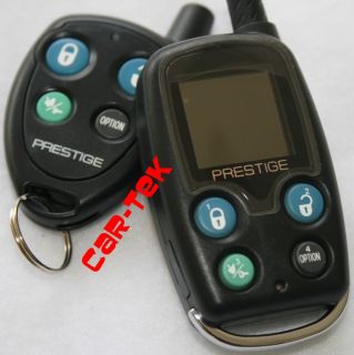 Prestige XRO9100 2 Way Car Alarm with Remote Start New
