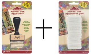 Adirondack Alcohol Ink Applicator and Replacement Felt Tim Holtz 