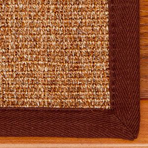 Alexandria 9 x 29 Natural Sisal Carpet Stair Treads and Rugs (Set of 