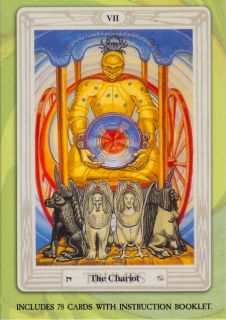 aleister crowley thoth tarot deck standard large version by aleister 