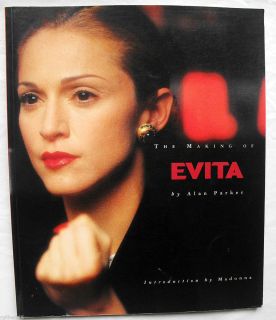 The Making of Evita by Alan Parker Softcover Photographs 1st Edition 