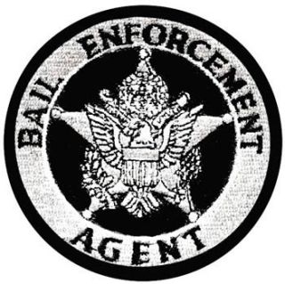 have make sure you order your own silver bail enforcement agent patch 